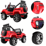 Autko terenowe Raptor Drifter Czerwony + Pilot + Napęd 4x4 + Schowek + Wolny Start + MP3 LED - obrazek 5