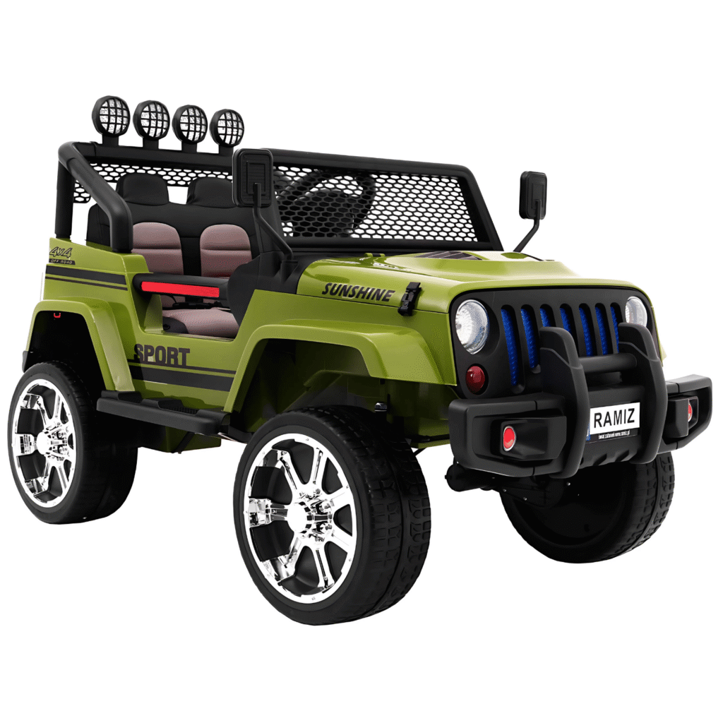 Autko terenowe Raptor Drifter Zielony + Pilot + Napęd 4x4 + Schowek + Wolny Start + MP3 LED