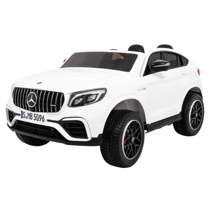 auto mercedes glc 63s dla dzieci bialy naped 4x4 mp4 led ekoskora wolny start eva - zdjecie produktu 1