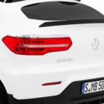 Auto Mercedes GLC 63S dla dzieci Biały + Napęd 4x4 + MP4 + LED + Ekoskóra + Wolny Start + EVA - obrazek 8