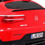 Auto Mercedes GLC 63S dla dzieci Czerwony + Napęd 4x4 + MP4 + LED + Ekoskóra + Wolny Start + EVA - obrazek 10
