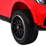 Auto Mercedes GLC 63S dla dzieci Czerwony + Napęd 4x4 + MP4 + LED + Ekoskóra + Wolny Start + EVA - obrazek 9
