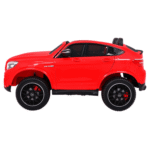 Auto Mercedes GLC 63S dla dzieci Czerwony + Napęd 4x4 + MP4 + LED + Ekoskóra + Wolny Start + EVA - obrazek 5