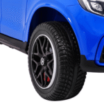 Auto Mercedes GLC 63S dla dzieci Niebieski + Napęd 4x4 + MP4 + LED + Ekoskóra + Wolny Start + EVA - obrazek 10