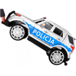 Auto SUV Policja na akumulator dla dzieci + Syreny + Światła + Megafon + Pilot + Wolny Start + EVA + Naklejki - obrazek 6