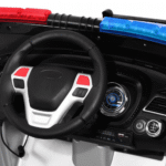 Auto SUV Policja na akumulator dla dzieci + Syreny + Światła + Megafon + Pilot + Wolny Start + EVA + Naklejki - obrazek 8