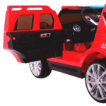 Auto SUV Straż Pożarna na akumulator dla dzieci + Syreny + Światła + Megafon + Pilot + Wolny Start + Naklejki - obrazek 9