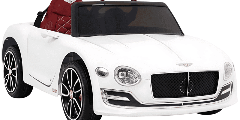 auto na akumulator bentley exp 12 dla dzieci bialy pilot otwierane drzwi elegancki wyglad