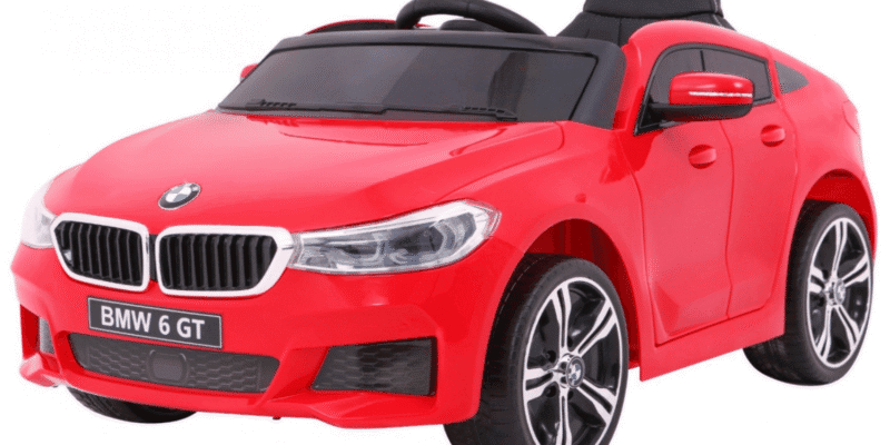 bmw 6 gt autko na akumulator czerwony pilot wolny start eva pasy led mp3 - zdjecie produktu 1