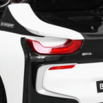 BMW I8 Lift Auto na akumulator Biały + Pilot + Wolny Start + 3-pkt pasy + MP3 USB + LED - obrazek 10