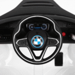 BMW I8 Lift Auto na akumulator Biały + Pilot + Wolny Start + 3-pkt pasy + MP3 USB + LED - obrazek 8