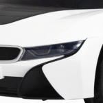 BMW I8 Lift Auto na akumulator Biały + Pilot + Wolny Start + 3-pkt pasy + MP3 USB + LED - obrazek 9