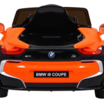 BMW I8 Lift Auto na akumulator Pomarańczowy + Pilot + Wolny Start + 3-pkt pasy + MP3 USB + LED - obrazek 6