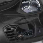 BMW X6M Elektryczne Autko dla dzieci Biały + Pilot + EVA + Wolny Start + Panel audio + LED - obrazek 11