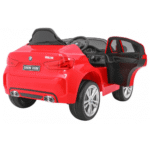 BMW X6M Elektryczne Autko dla dzieci Czerwony + Pilot + EVA + Wolny Start + Panel audio + LED - obrazek 4