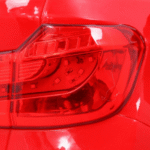 BMW X6M Elektryczne Autko dla dzieci Czerwony + Pilot + EVA + Wolny Start + Panel audio + LED - obrazek 9