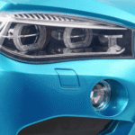BMW X6M Elektryczne Autko dla dzieci Lakier Niebieski + Pilot + EVA + Wolny Start + Audio + LED - obrazek 7