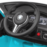 BMW X6M Elektryczne Autko dla dzieci Lakier Niebieski + Pilot + EVA + Wolny Start + Audio + LED - obrazek 9