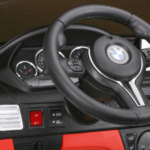 BMW X6M XXL dla 2 dzieci Biały + Pilot + Ekoskóra + Pasy + Wolny Start + MP3 USB + LED - obrazek 10