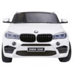 BMW X6M XXL dla 2 dzieci Biały + Pilot + Ekoskóra + Pasy + Wolny Start + MP3 USB + LED - obrazek 5