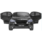 BMW X6M XXL dla 2 dzieci Czarny + Pilot + Ekoskóra + Pasy + Wolny Start + MP3 USB + LED - obrazek 7