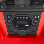 BMW X6M XXL dla 2 dzieci Czerwony + Pilot + Ekoskóra + Pasy + Wolny Start + MP3 USB + LED - obrazek 12