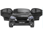 BMW X6M XXL dla 2 dzieci Lakier Czarny + Pilot + Ekoskóra + Pasy + Wolny Start + MP3 + LED - obrazek 3