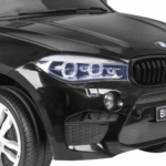 BMW X6M XXL dla 2 dzieci Lakier Czarny + Pilot + Ekoskóra + Pasy + Wolny Start + MP3 + LED - obrazek 8
