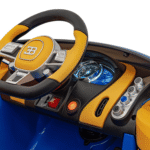 Bugatti Chiron na akumulator dla dzieci Niebieski + Pilot + Bagażnik + EVA + Amortyzatory + Audio LED - obrazek 15