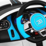 Bugatti Divo Autko na akumulator dla dzieci Biały + Pilot + EVA + Wolny Start + LED MP3 - obrazek 9