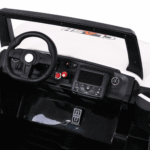 Buggy Clash na akumulator dla 2 dzieci Biały + Pilot + Napęd 4x4 + Regulacja siedzenia + Radio MP3 + LED - obrazek 11