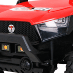 Buggy Clash na akumulator dla 2 dzieci Czerwony + Pilot + Napęd 4x4 + Regulacja siedzenia + Radio MP3 + LED - obrazek 10