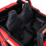 Buggy Clash na akumulator dla 2 dzieci Czerwony + Pilot + Napęd 4x4 + Regulacja siedzenia + Radio MP3 + LED - obrazek 8