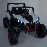 Buggy SuperStar dla dzieci Biały + Napęd 4x4 + Pilot + Bagażnik + MP3 LED + Blokada drzwi - obrazek 8
