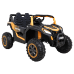 Buggy UTV 2000M Racing Auto na akumulator Złoty + MP3 Dźwięki Światła + Pilot + Wolny Start