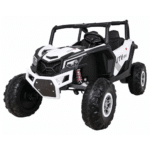 Buggy UTV-MX na akumulator dla dzieci Biały + Napęd 4x4 + Pilot + Audio LED + Schowek + EVA + Wolny Start - obrazek 2