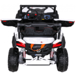 Buggy UTV-MX na akumulator dla dzieci Biały + Napęd 4x4 + Pilot + Audio LED + Schowek + EVA + Wolny Start - obrazek 5