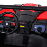 Buggy UTV-MX na akumulator dla dzieci Czerwony + Napęd 4x4 + Pilot + Audio LED + Schowek + EVA + Wolny Start - obrazek 11