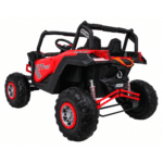 Buggy UTV-MX na akumulator dla dzieci Czerwony + Napęd 4x4 + Pilot + Audio LED + Schowek + EVA + Wolny Start - obrazek 4