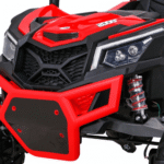 Buggy UTV-MX na akumulator dla dzieci Czerwony + Napęd 4x4 + Pilot + Audio LED + Schowek + EVA + Wolny Start - obrazek 9