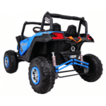 Buggy UTV-MX na akumulator dla dzieci Niebieski + Napęd 4x4 + Pilot + Audio LED + Schowek + EVA + Wolny Start - obrazek 4