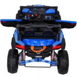 Buggy UTV-MX na akumulator dla dzieci Niebieski + Napęd 4x4 + Pilot + Audio LED + Schowek + EVA + Wolny Start - obrazek 5