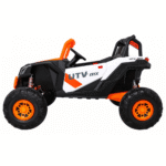 Buggy UTV-MX na akumulator dla dzieci Pomarańczowy + Napęd 4x4 + Pilot + Audio LED + Schowek + EVA + Wolny Start - obrazek 7
