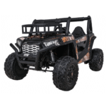 Buggy UTV Terenówka dla dzieci Czarny + Pilot + Bagażnik + Wolny Start + EVA + MP3 LED - obrazek 2