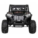 Buggy UTV Terenówka dla dzieci Czarny + Pilot + Bagażnik + Wolny Start + EVA + MP3 LED - obrazek 6