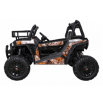 Buggy UTV Terenówka dla dzieci Czarny + Pilot + Bagażnik + Wolny Start + EVA + MP3 LED - obrazek 7