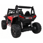Buggy UTV Terenówka dla dzieci Czerwony + Pilot + Bagażnik + Wolny Start + EVA + MP3 LED - obrazek 4