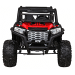 Buggy UTV Terenówka dla dzieci Czerwony + Pilot + Bagażnik + Wolny Start + EVA + MP3 LED - obrazek 6