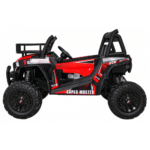 Buggy UTV Terenówka dla dzieci Czerwony + Pilot + Bagażnik + Wolny Start + EVA + MP3 LED - obrazek 7