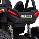 Buggy UTV Terenówka dla dzieci Zielony + Pilot + Bagażnik + Wolny Start + EVA + MP3 LED - obrazek 10